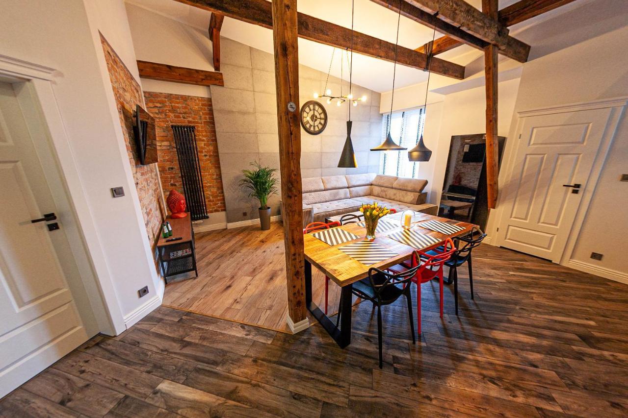 Euro Boho Loft Apartment Gdańsk Eksteriør billede