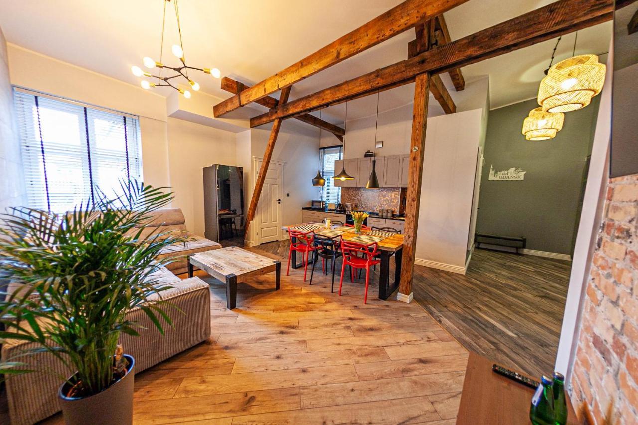 Euro Boho Loft Apartment Gdańsk Eksteriør billede