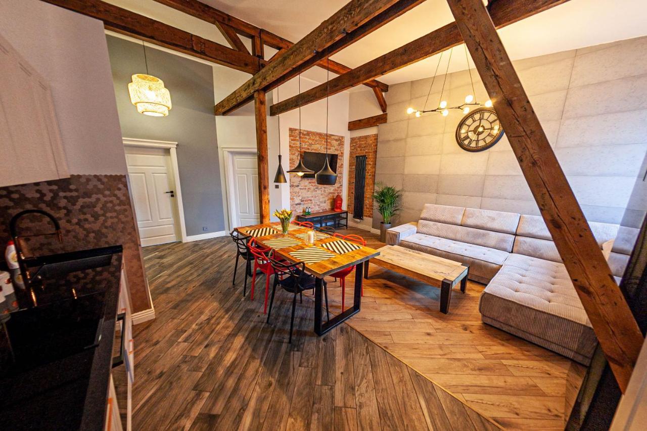 Euro Boho Loft Apartment Gdańsk Eksteriør billede