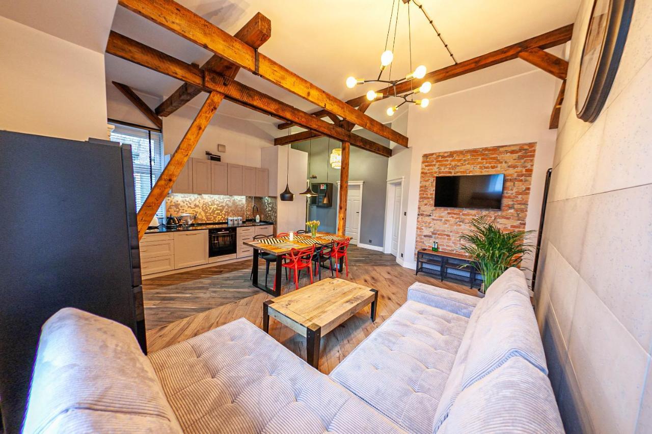 Euro Boho Loft Apartment Gdańsk Eksteriør billede