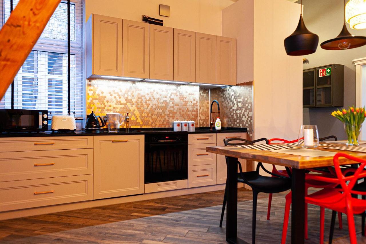 Euro Boho Loft Apartment Gdańsk Eksteriør billede
